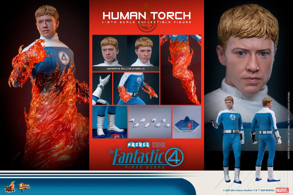 PRE-ORDER: Hot Toys Marvel Studios Fantastic Four: First Steps Human T