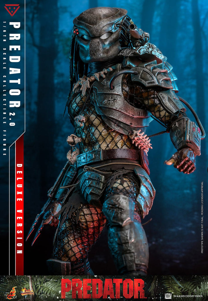 は*ー様 Predator BLACK2-3 PRE-ORDER: Hot Toys Predator (2.0) Deluxe Version Sixth Scale Figure