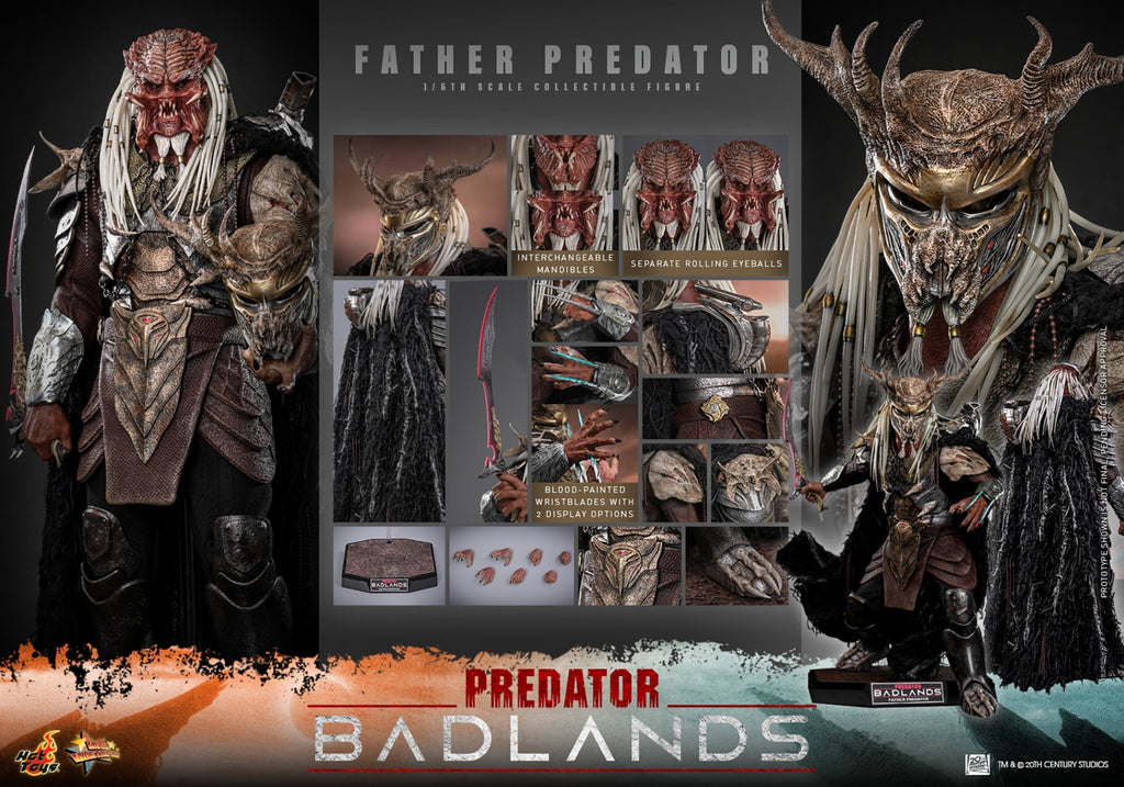 PRE-ORDER: Hot Toys Predator: Badlands: Njohrr (Father Predator) Sixth