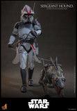 PRE - ORDER: Hot Toys Star Wars: The Clone Wars Sergeant Hound Sixth Scale Figure - collectorzown