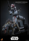 PRE - ORDER: Hot Toys Star Wars: The Clone Wars Sergeant Hound Sixth Scale Figure - collectorzown