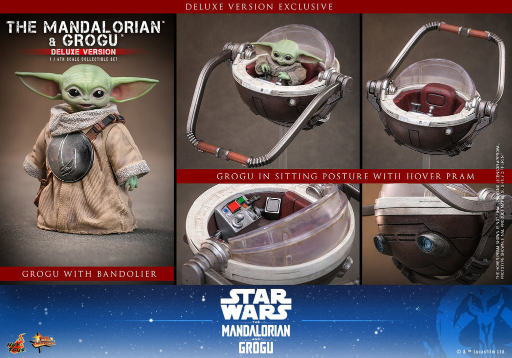 STAR WARS THE MANDALORIAN GROGU 一番くじ セット PRE-ORDER: Hot Toys Star Wars The Mandalorian and Grogu (Deluxe Versio