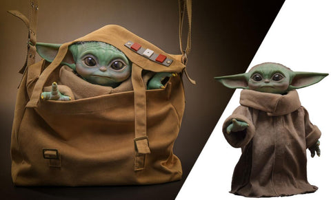 PRE - ORDER: Hot Toys Star Wars The Mandalorian Grogu Life - Size Figure - collectorzown