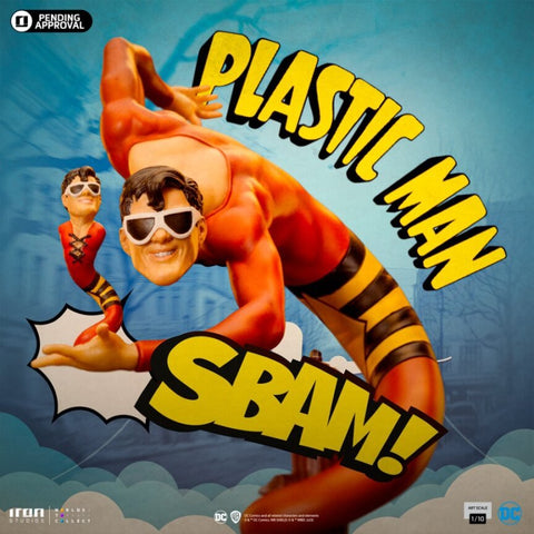 PRE-ORDER: Iron Studios DC Plastic Man Art Scale 1/10 Statue - collectorzown