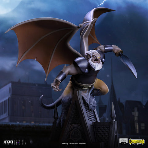 PRE - ORDER: Iron Studios Disney Gargoyles: Hudson Art Scale 1/10 Statue - collectorzown