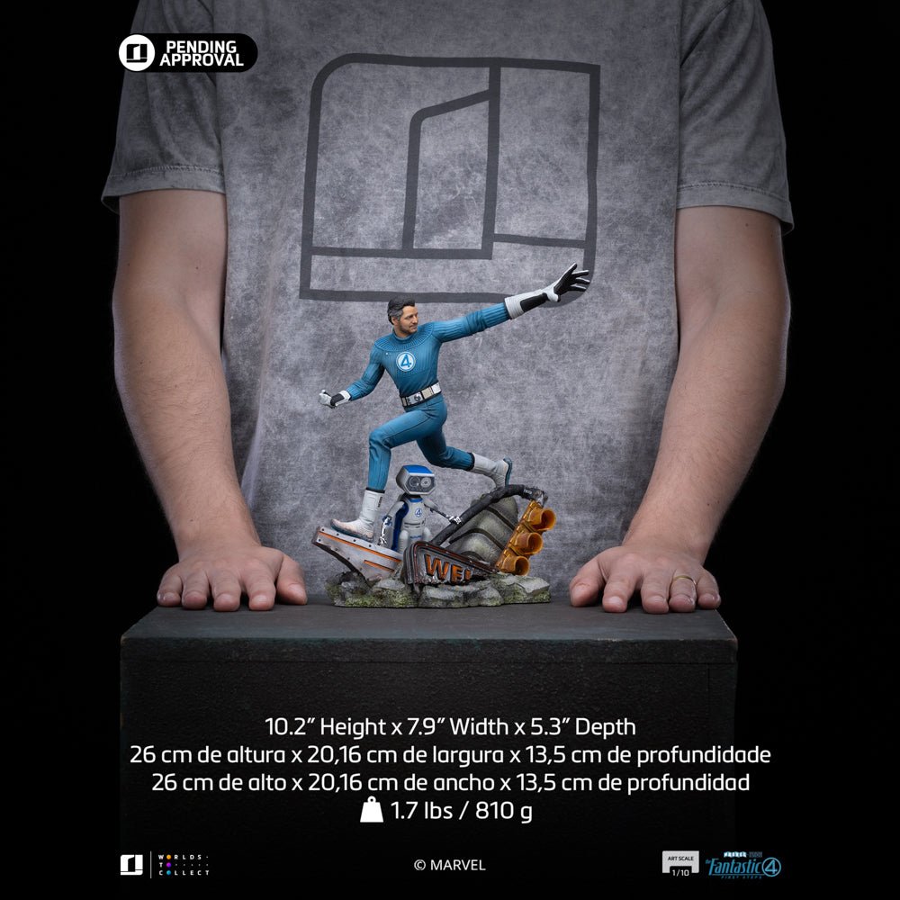 マーベル Mr. Fantastic Statue 並行輸入品 270/3000 Mr. Fantastic 1:10 Scale Statue by Iron Studios | Sideshow