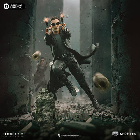 PRE - ORDER: Iron Studios The Matrix Neo BDS Art Scale 1/10 Statue - collectorzown