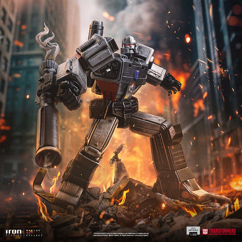 PRE - ORDER: Iron Studios Transformers Megatron Prime Demi Art Scale 1/20 Statue - collectorzown