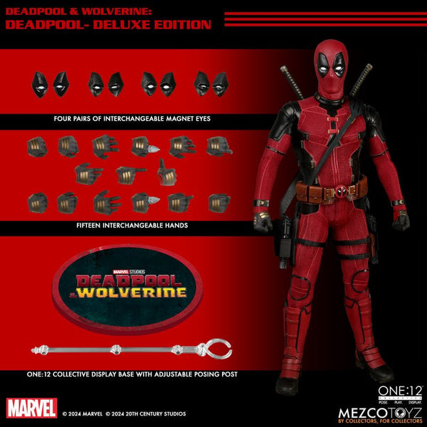 mezco one 12 デッドプール pre-order-mezcotoyz-deadpool-