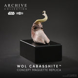 PRE - ORDER: Regal Robot Star Wars Archive Wol Cabasshite Concept Maquette Replica Numbered Edition - collectorzown