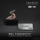 PRE - ORDER: Regal Robot Star Wars Archive Wol Cabasshite Concept Maquette Replica Numbered Edition - collectorzown