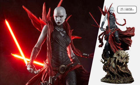 PRE - ORDER: Sideshow Collectibles Star Wars: Asajj Ventress Mythos Premium Format Figure - collectorzown