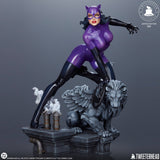 PRE - ORDER: Tweeterhead Batman Catwoman (Purple Edition) Quarter Scale Maquette - collectorzown