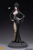 PRE - ORDER: Tweeterhead Elvira: Mistress of the Dark (Black Glitter Dress Variant) Quarter Scale Maquette - collectorzown