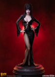 PRE - ORDER: Tweeterhead Elvira: Mistress of the Dark (Black Glitter Dress Variant) Quarter Scale Maquette - collectorzown