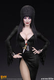 PRE - ORDER: Tweeterhead Elvira: Mistress of the Dark (Black Glitter Dress Variant) Quarter Scale Maquette - collectorzown