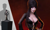 PRE - ORDER: Tweeterhead Elvira: Mistress of the Dark (Black Glitter Dress Variant) Quarter Scale Maquette - collectorzown