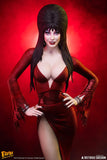 PRE - ORDER: Tweeterhead Elvira: Mistress of the Dark (Red Glitter Dress Variant) Quarter Scale Maquette - collectorzown