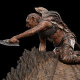 PRE - ORDER: Weta Workshop The Lord of the Rings Trilogy: Sharku on Warg Miniature Statue - collectorzown