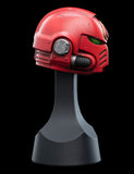PRE - ORDER: Weta Workshop Warhammer 40K Space Marines Blood Angels Helmet Replica - collectorzown