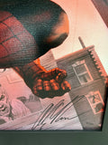 "With Great Power" Giclee on Canvas by Alex Ross - Signed by Stan Lee and Alex Ross - collectorzown