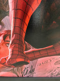 "With Great Power" Giclee on Canvas by Alex Ross - Signed by Stan Lee and Alex Ross - collectorzown
