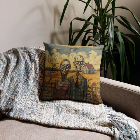 Zombies on the Prairie Pillow - 1 - collectorzown