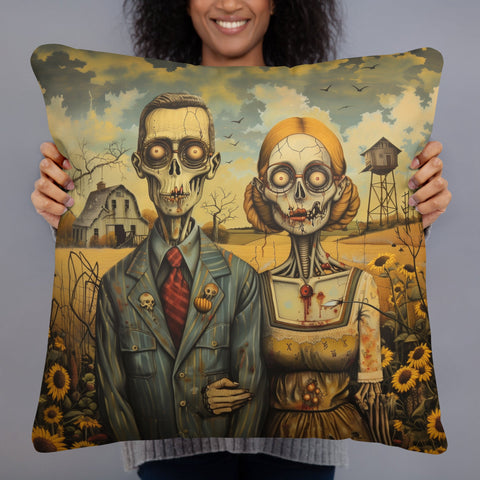 Zombies on the Prairie Pillow - 2 - collectorzown