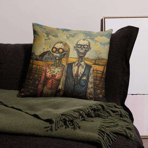 Zombies on the Prairie Pillow - 3 - collectorzown