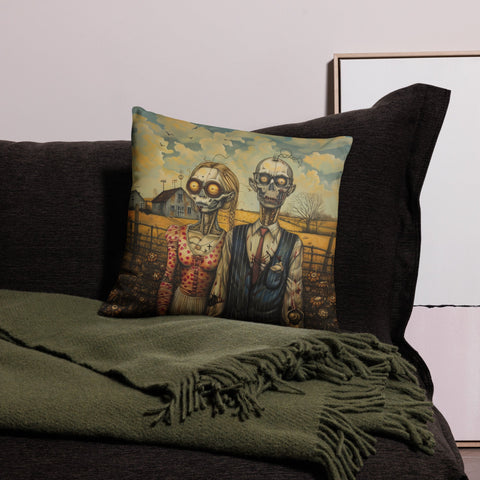 Zombies on the Prairie Pillow - 3 - collectorzown