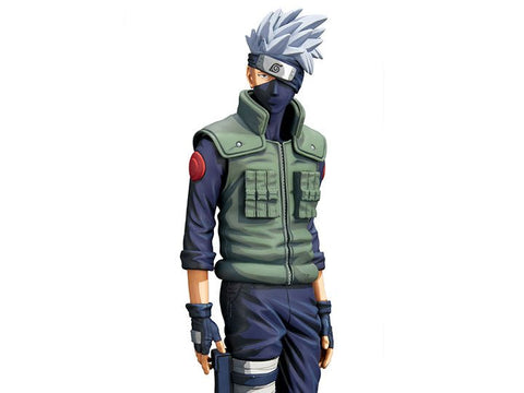 Banpresto Naruto: Shippuden Kakashi Hatake Manga Dimensions Grandista Statue - collectorzown