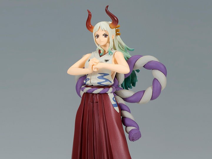 Banpresto One Piece - DXF Grandline Series - Wanokuni Vol.4 Yamato, Statua Da Collezione Ufficiale