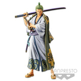 Banpresto One Piece Zoro The Grandline Men Wanokuni DXF Vol. 2 Statue - collectorzown