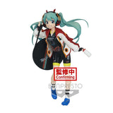 Banpresto Vocaloid Racing Miku 2020 Team UKYO Ver. Print and Texture Espresto Statue - collectorzown