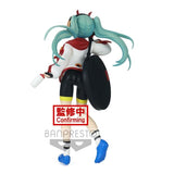 Banpresto Vocaloid Racing Miku 2020 Team UKYO Ver. Print and Texture Espresto Statue - collectorzown