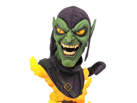Diamond Select Marvel Legends in 3D Green Goblin 1:2 Scale Bust - collectorzown