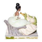 Enesco: Enesco Disney Traditions White Woodland Tiana w/Louie Statue - collectorzown