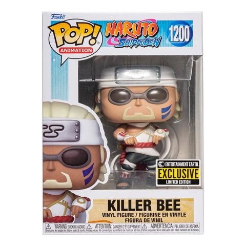 Funko Pop! Animation: Naruto Shippuden Killer Bee #1200 Entertainment Earth Exclusive - collectorzown