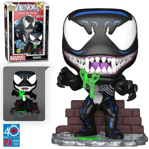 Funko Pop! Comic Cover: Venom Lethal Protector #10 GITD PX Previews Exclusive - collectorzown