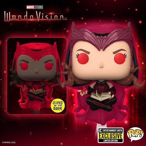 Funko Pop! Television: Wandavision Scarlet Witch #823 Entertainment Earth Exclusive - collectorzown
