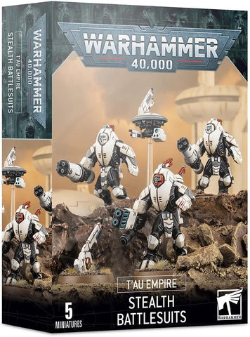 Games Workshop Warhammer 40,000: T'au Empire Stealth Battlesuits - collectorzown