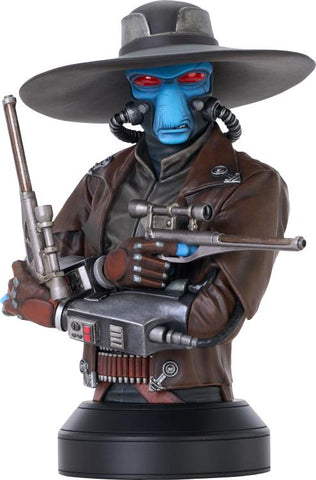 Gentle Giant Star Wars: The Clone Wars Cad Bane 1:6 Scale Mini-Bust - collectorzown