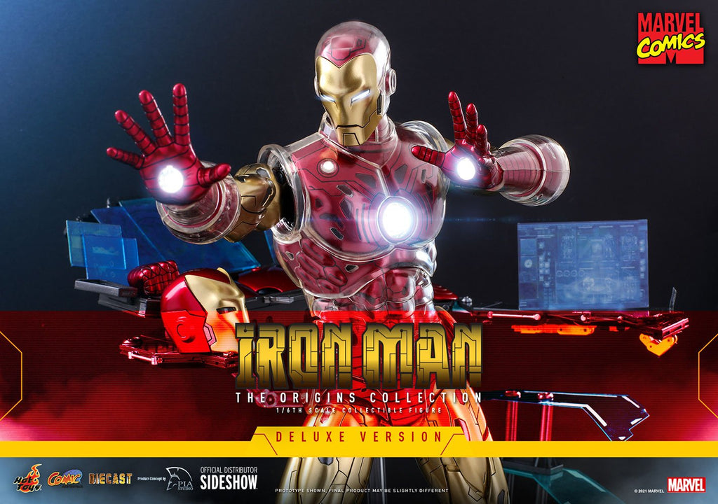 Hot Toys Iron Man Origins Collection Deluxe Sixth Scale Figure