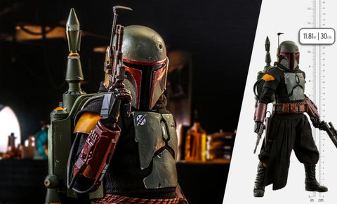 Hot Toys Star Wars The Mandalorian Boba Fett (Repaint Armor) Sixth Scale Figure - collectorzown