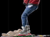 Iron Studios Back to the Future Part II Marty McFly on Hoverboard 1:10 Scale Statue - collectorzown