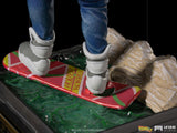 Iron Studios Back to the Future Part II Marty McFly on Hoverboard 1:10 Scale Statue - collectorzown