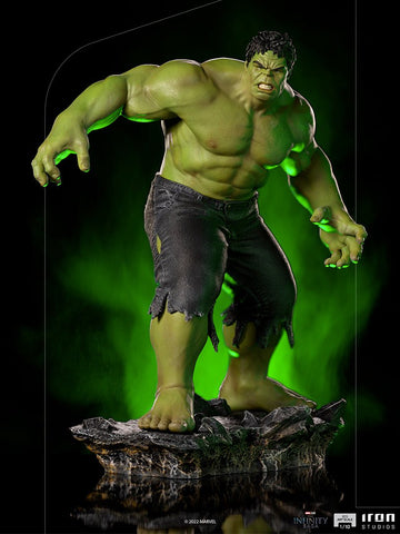 Iron Studios Marvel Studios The Infinity Saga Avengers: The Battle Of New York Hulk Art Scale 1/10 Statue - collectorzown