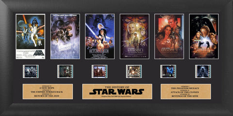 PRE-ORDER: Film Cells Star Wars (Through The Ages) Presentation - collectorzown