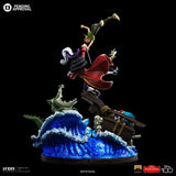 PRE-ORDER: Iron Studios Disney Classics Peter Pan vs Hook Deluxe Art Scale 1/10 Statue - collectorzown