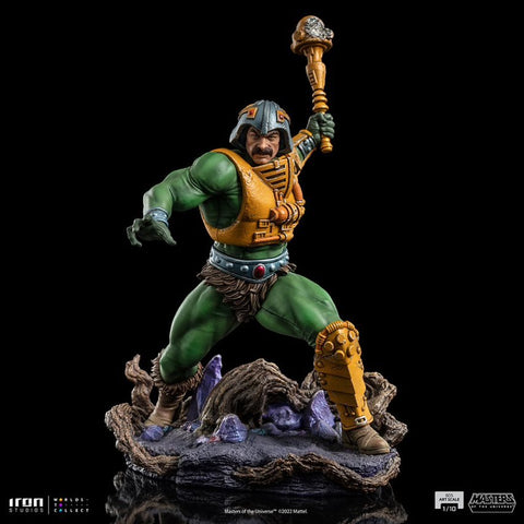 PRE-ORDER: Iron Studios Masters of the Universe Man-at-Arms 1/10 Art Scale Statue - collectorzown